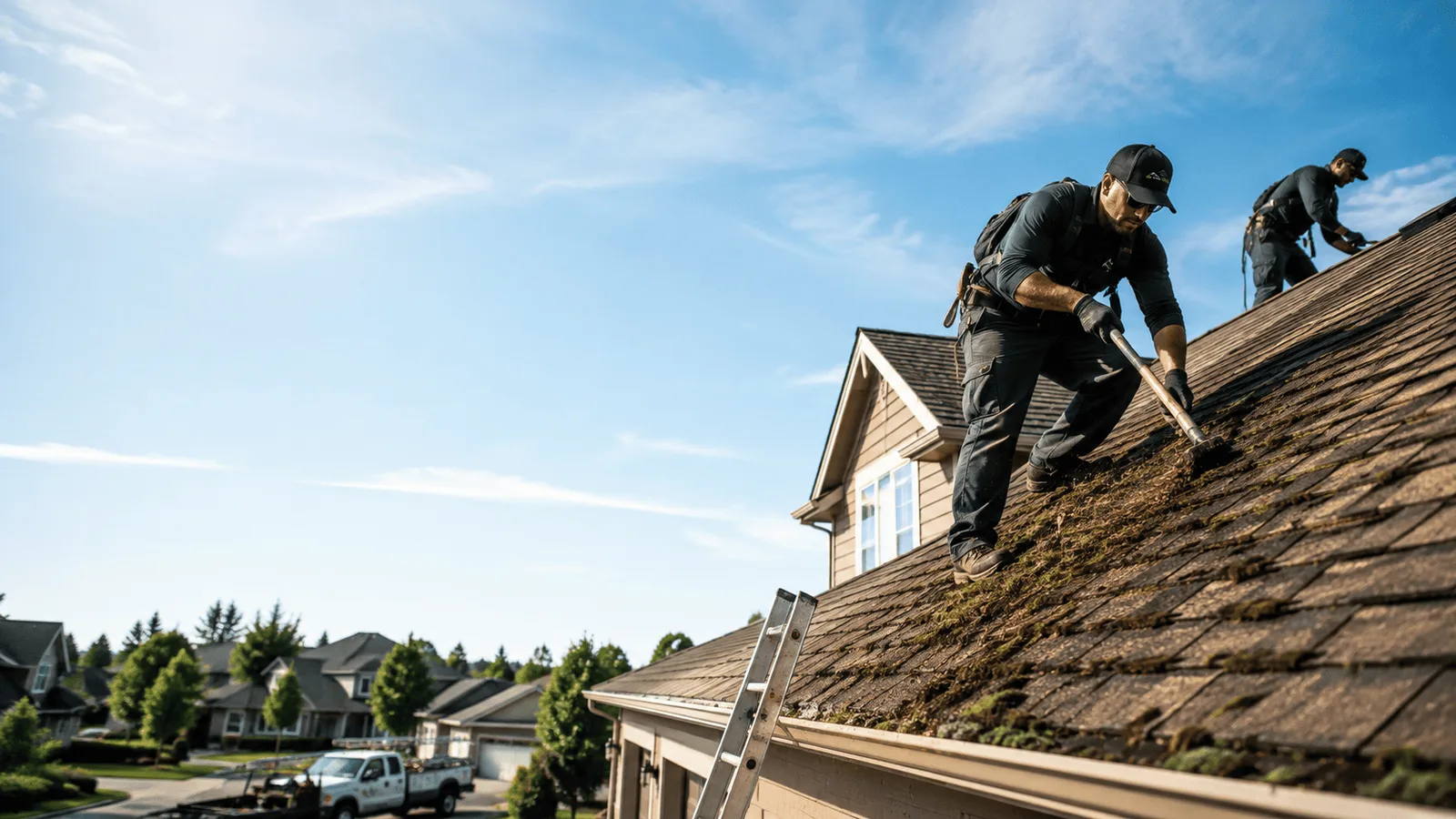 Roof Moss Removal in Sioux Falls, SD near me